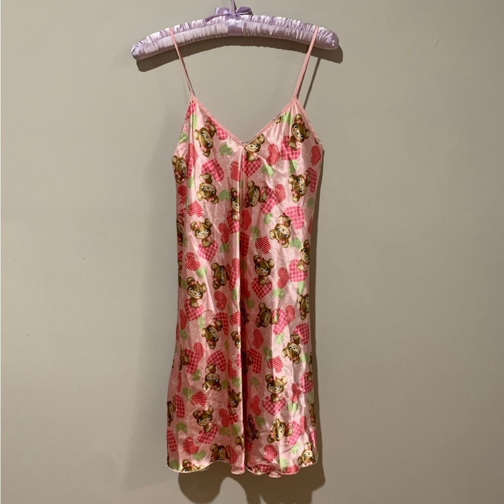 Y2K cartoon slip dress